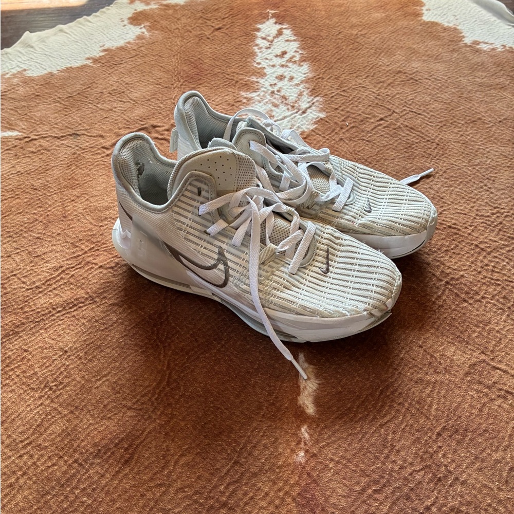 Nike Cream and White Sneakers